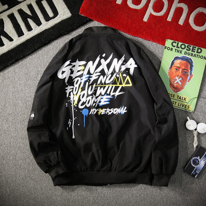 Trendy Unisex Streetwear Jacket - Flight & Work Style